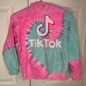 Tie Dye tik tok hoodie